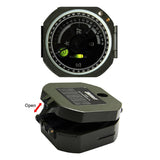 High Precision Magnetic Pocket Transit Geological Compass /w 0-360 Degree Scale