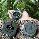 High Precision Magnetic Pocket Transit Geological Compass /w 0-360 Degree Scale